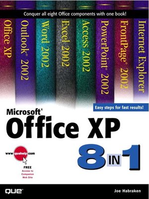 cover image of Microsoft Office XP 8-in-1